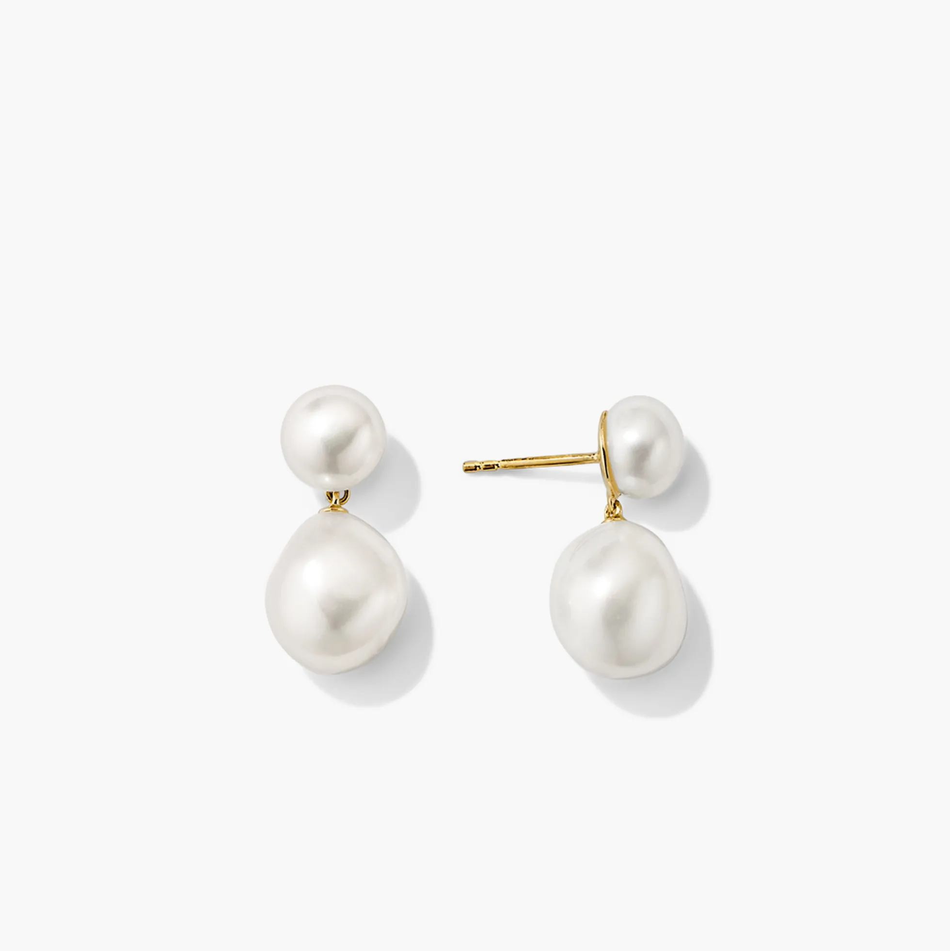 Bold Pearl Drop Earrings