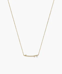 Celeste Lab Grown Diamond Horizon Necklace