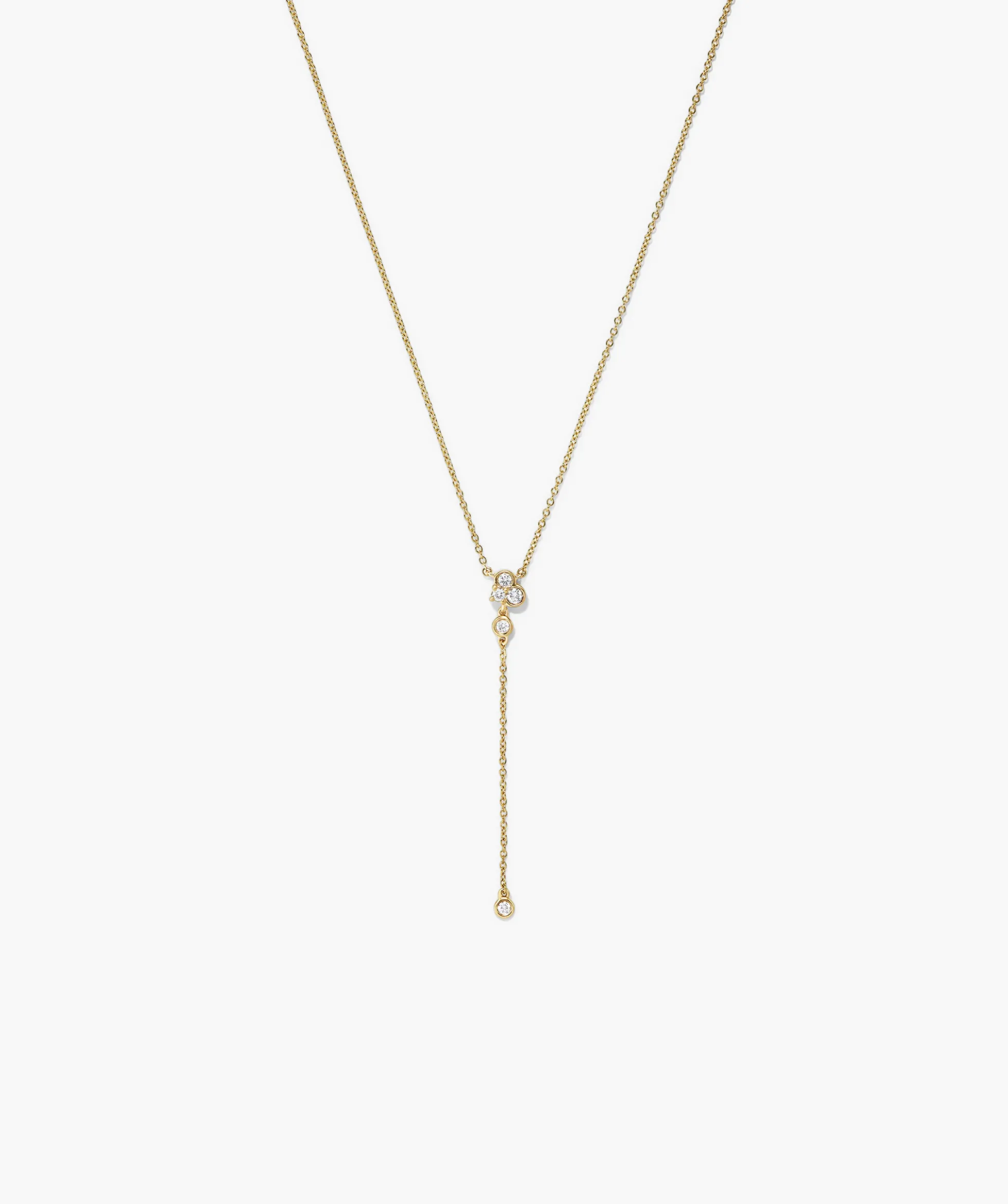 Celeste Lab Grown Diamond Lariat Necklace