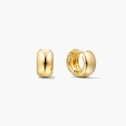 Chunky Huggie Hoops