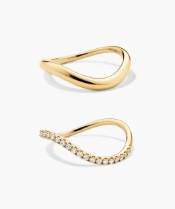 Dôme Figure Ring Pavé Diamond Bundle