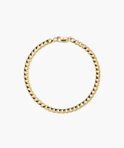 Flat Curb Chain Bracelet