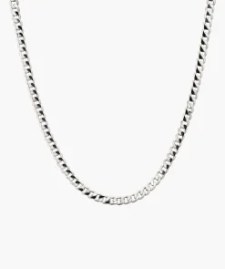 Flat Curb Chain Necklace