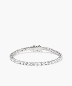 Lab Grown Sapphire Tennis Bracelet