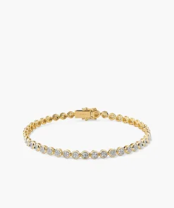 Micro-Pavé Diamond Rivière Bracelet