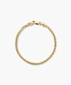 3mm Round Box Chain Bracelet