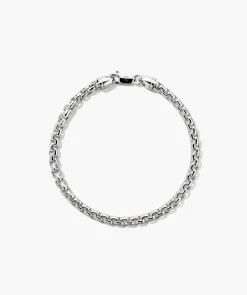 4mm Round Box Chain Bracelet