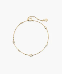 Multi Gemstone Station Bracelet