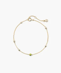 Multi Gemstone Station Bracelet