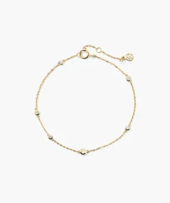 Multi Gemstone Station Bracelet