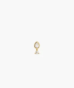 Piercing Studio - Lab Grown Diamond Pear Stud