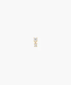Piercing Studio - Single Diamond Droplet Stud