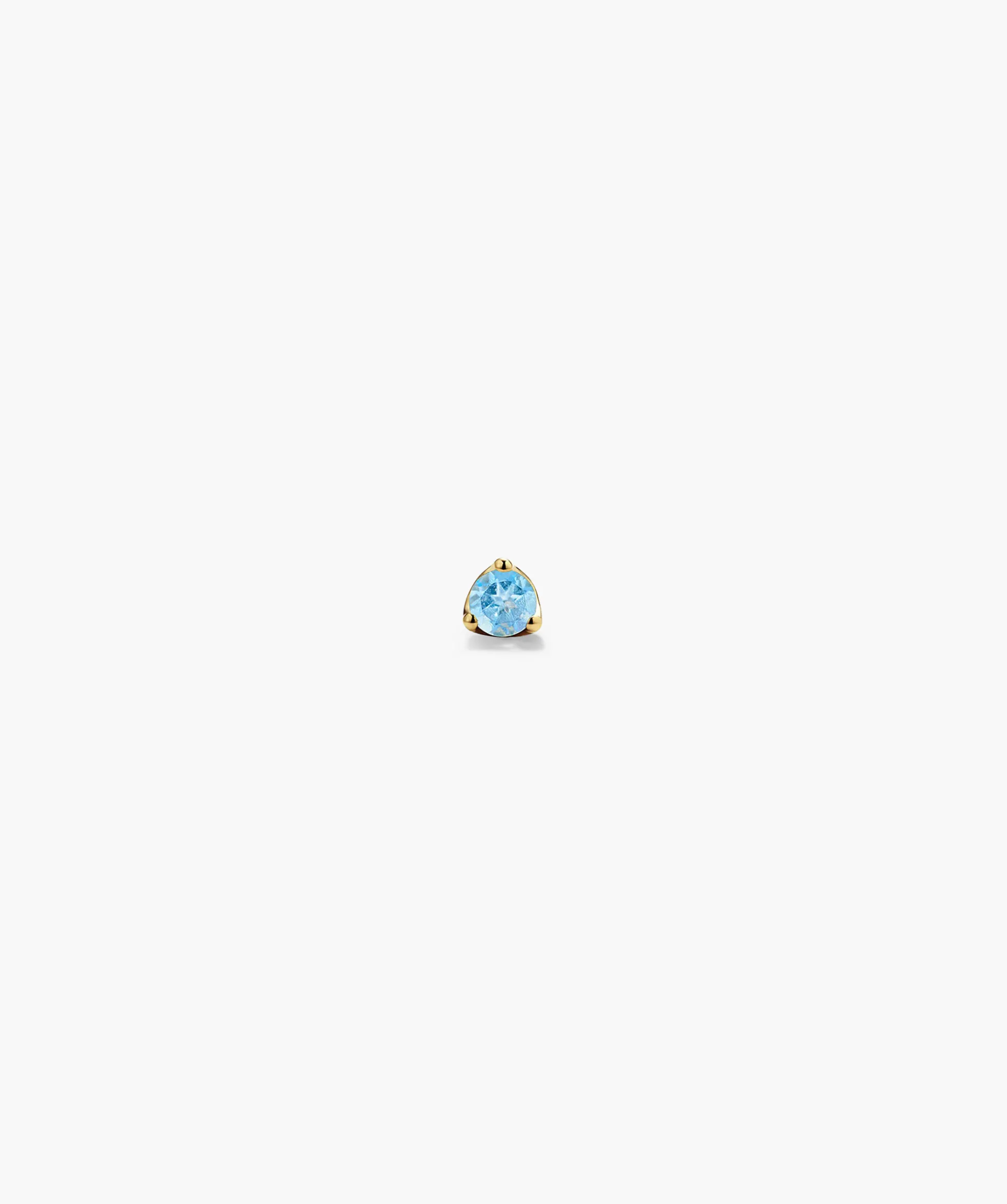 Piercing Studio - Single Gemstone Mini Flat Back Stud