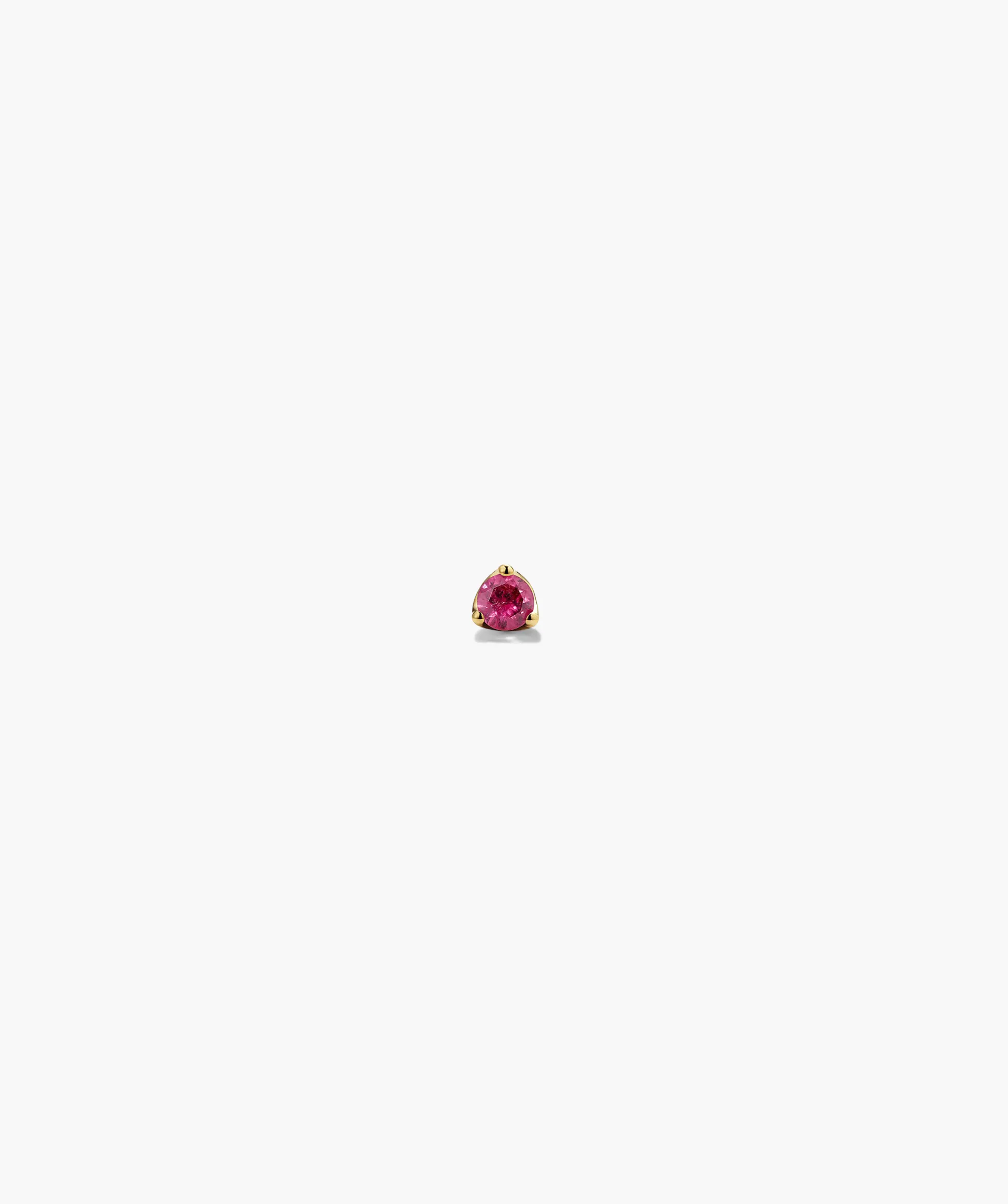 Piercing Studio - Single Gemstone Mini Flat Back Stud
