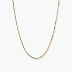 Round Box Chain Necklace