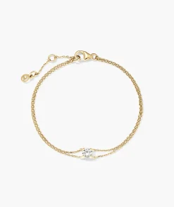 Round Lab Grown Sapphire Bracelet