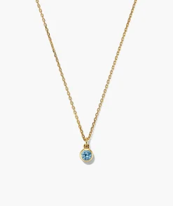 Sia Birthstone Pendant Necklace