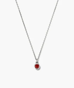 Sia Birthstone Pendant Necklace