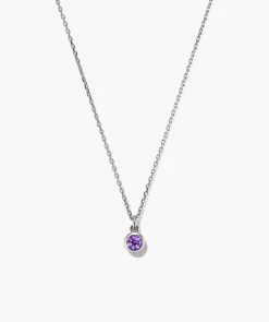 Sia Birthstone Pendant Necklace