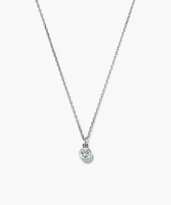 Sia Birthstone Pendant Necklace