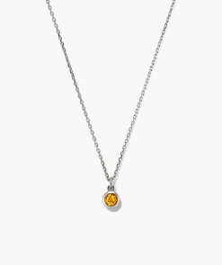 Sia Birthstone Pendant Necklace