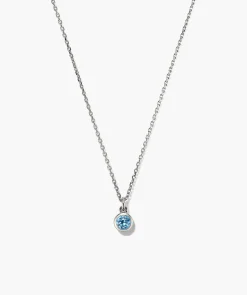Sia Birthstone Pendant Necklace
