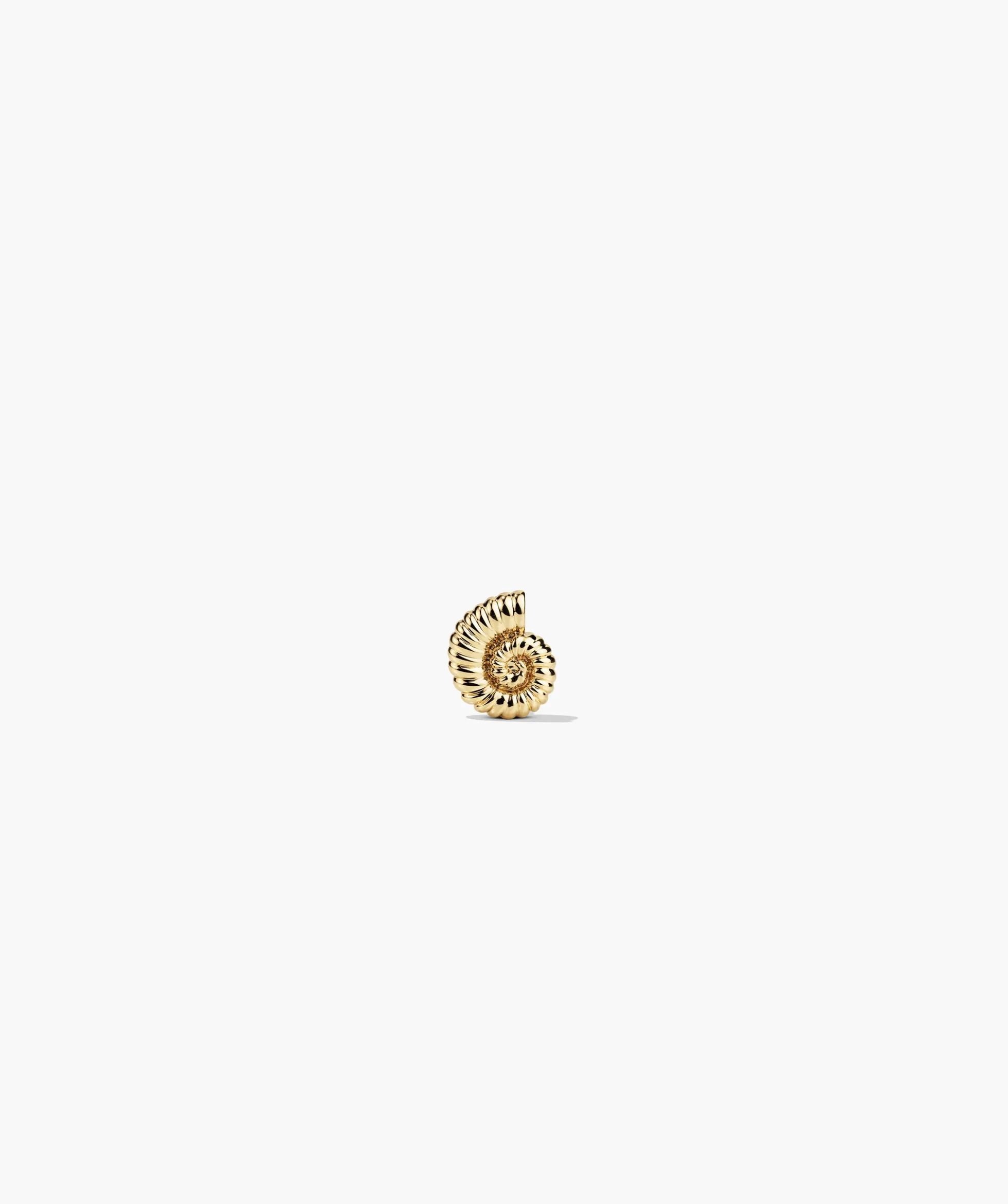 Single Ammonite Mini Stud