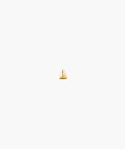 Single Puffy Pyramid Stud