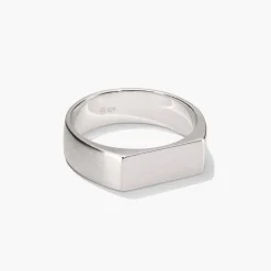 Slim Rectangular Signet Ring