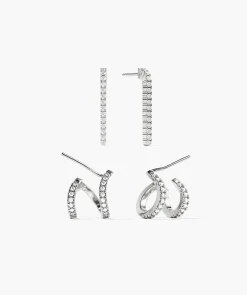 Tennis Earring Set